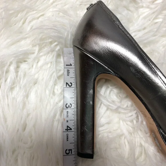 🎉HP🎉GORGEOUS COACH BREANA PLATFORM PEEPTOE HEELS/SHOES - Picture 8 of 12